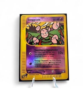 Exeggcute 77/147 reverse holo Pokemon card